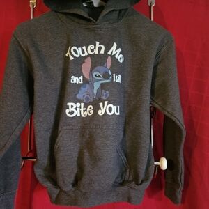 Gildan Charcoal Hoodie with Fun Character Design*** 5/30***